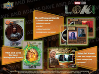 2023 Upper Deck Marvel Studios Loki Hobby PACK x1 (Personal Break)