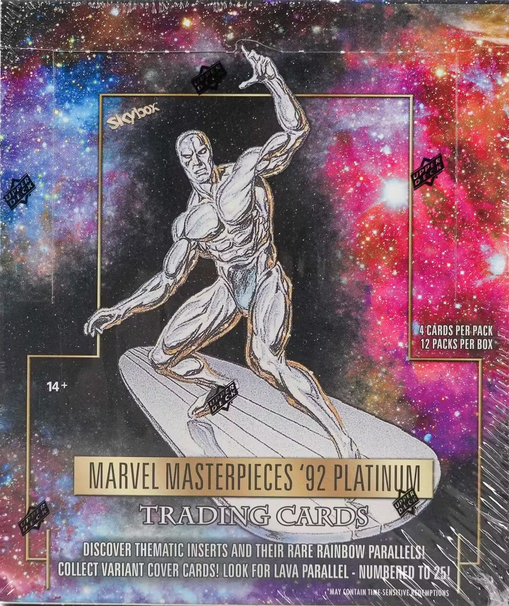 2024 Upper Deck Marvel Masterpieces '92 Platinum Hobby PACK x1