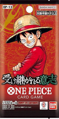 One Piece Card Game: Carrying On His Will PACK x1 (Personal Break)