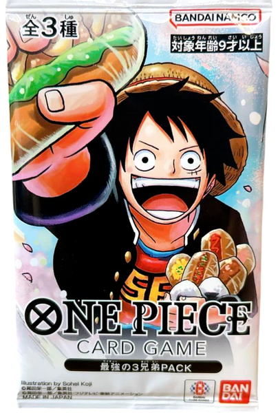 2024 One Piece Strongest Three Brothers Promo PACK x1 (Personal