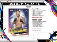 2024 Topps Finest UFC Hobby BOX x1 (Personal Break)
