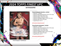 2024 Topps Finest UFC Hobby BOX x1 (Personal Break)