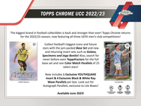2022-2023 Topps Chrome UEFA Club Competitions LITE Hobby PACK x1 (Personal Break)