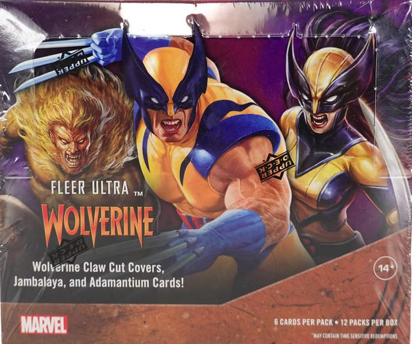 2024 Marvel Fleer Ultra Wolverine Hobby PACK x1 (Personal Break)
