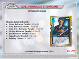2021 Topps Chrome Formula 1 Hobby PACK x1 (Personal Break)