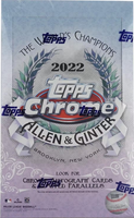 2022 Topps Allen & Ginter Chrome Baseball Hobby BOX x1 (Personal Break)