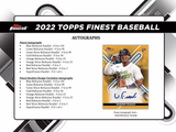 2022 Topps Finest Baseball Hobby MINI-BOX x1 (Personal Break)