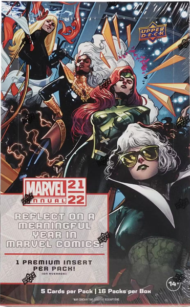 2021-2022 Upper Deck Marvel Annual Hobby PACK x1 (Personal Break)