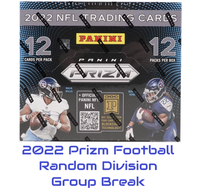 2022 Prizm Football Random Division Group #8 (Group Break)