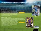 2021-2022 Topps Stadium Club Chrome UEFA Champions League Hobby PACK x1 (Personal Break)