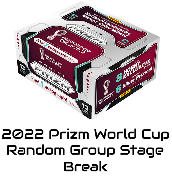 2022 Prizm World Cup Random Group Stage Break #6 (Group Break)