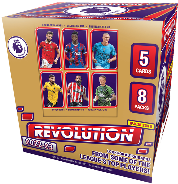 2022-2023 Panini Revolution Premier League Soccer Hobby BOX x1 (Personal Break)