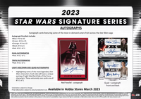 2023 Topps Star Wars Signature Series Hobby BOX x1 (Personal Break)