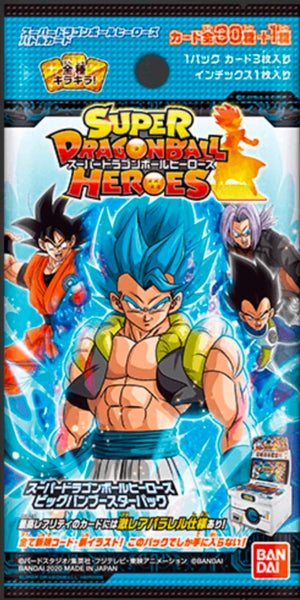 Super Dragon Ball Heroes Big Bang  Booster Pack x1 (Personal Break)