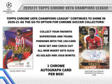 2020-2021 Topps Chrome UEFA Champions League Hobby PACK x1 (Personal Break)