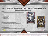 2022 Topps Museum Collection Baseball Hobby BOX x1 (Personal Break)