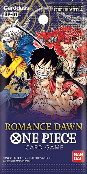 one piece card game romance dawn booster box OP-01 OP-02 Set Japanese Sealed War *Character cards included here are the same as the character cards included in the Start Deck released on December 2 (Fri.) One Piece Card Game: Romance