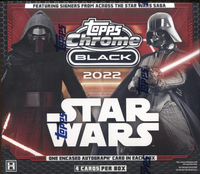 2022 Topps Star Wars Chrome Black Hobby BOX x1 (Personal Break)