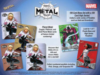 Marvel Spider-Man Metal Universe Hobby BOX x1 (Personal Break)