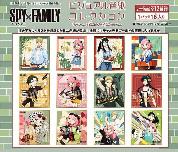 Spy X Family Visual Collection Shikishi Pack x1 (Personal Break)