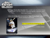 2021 Topps Chrome Black Baseball Box x1 (Personal Break)