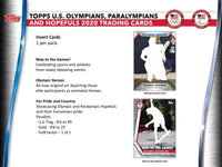 2021 TOPPS US Olympics & Paralympic Team Hopefuls Hobby PACK x1 (Personal Break)